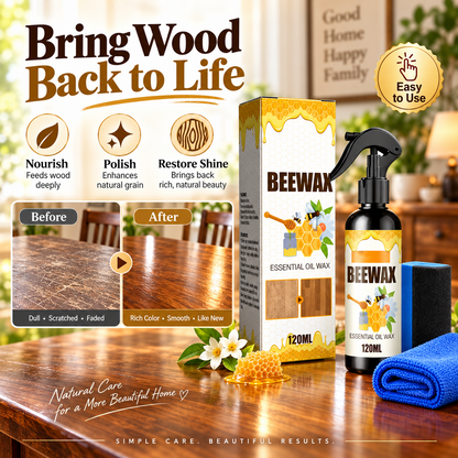 ✨New Wood Care Beeswax Oil